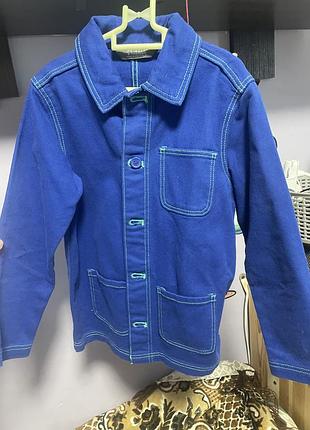 Джинсова стильна курточка на хлопчика primark