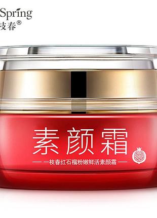 Крем one spring pomegranate red cream омолаживающий с экстрактом граната 04 тон фиолет 50мл