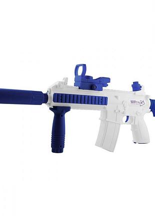Водяний автомат water gun m416 blue