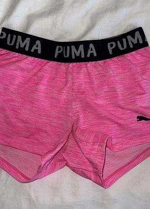 Шорты puma оригинал xs/s новые спортивные яркие