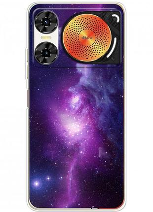 Чохол силіконовий з картинкою на zte nubia music 2 (космос)