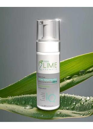 Пінка для педикюру та манікюру podo lime spum keratolytic remover foot care urea 5% 150 мл