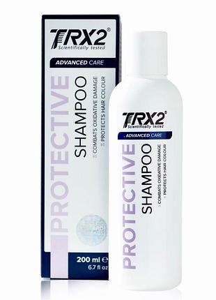 Шампунь для захисту та живлення волосся oxford biolabs trx2 advanced care protective shampoo 200 мл