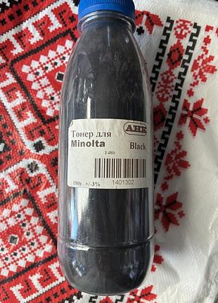 Тонер анк для konica minolta pp1480mf бутль 180г black (1401302)