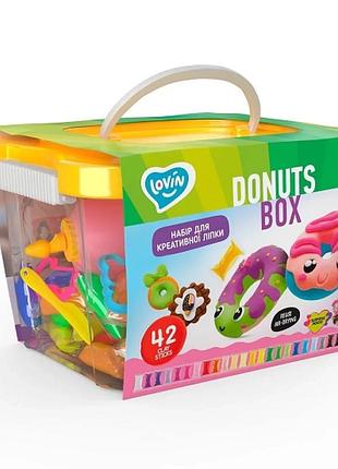 Набор для творчества maxi box с воздушным пластилином tm lovin 70109