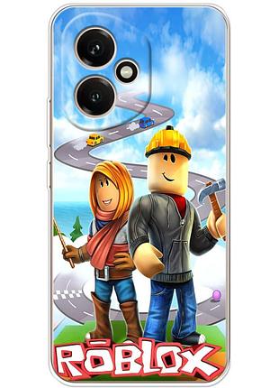 Чохол силіконовий з картинкою на huawei honor 400 (роблокс, roblox)
