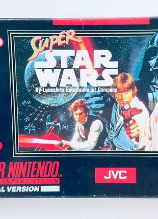Super star wars, б/в, англійська версія - картридж для nintendo snes