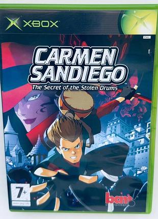 Carmen sandiego the secret of the stolen drums, б/у, английская версия - диск для xbox original