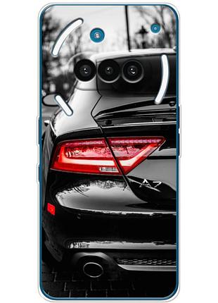 Чехол силиконовый с картинкой на nothing phone (3a) (машина, audi a7)