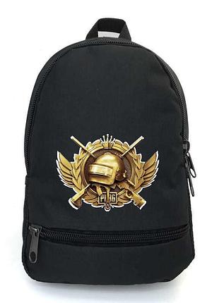 Рюкзак пубг батлграундс pubg battlegrounds подростковый big school bag 002-xl черный (43 х 30 х 17 см)