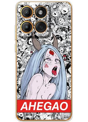 Чехол силиконовый с картинкой на motorola edge 60 fusion (аниме, anime)