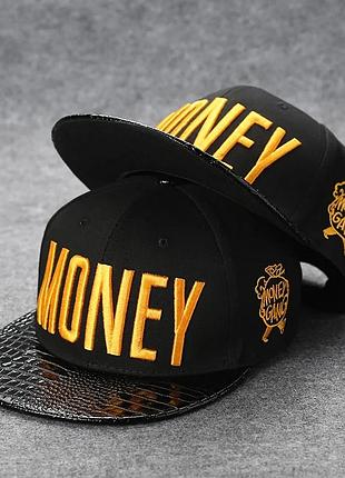 Кепка / бейсболка с прямым козырьком money