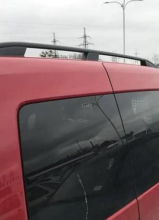 Рейлінги для volkswagen caddy 2004- (фольксваген кадди) чорнв.. к. б.