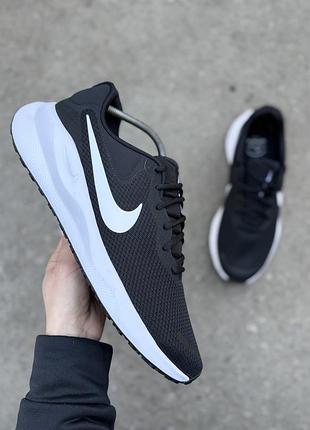 Кроссовки nike revolution оригинал 45 45.5 размер черные