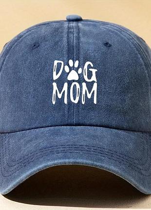 Кепка / бейсболка dog mom