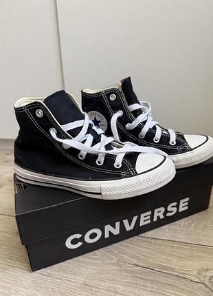 Converse чорні, розмір 33