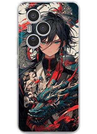 Чехол силиконовый с картинкой на huawei honor 400 pro (аниме, anime)