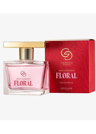 Туалетна вода oriflame miss giordani floral [міс джордані флоралф] 50мл