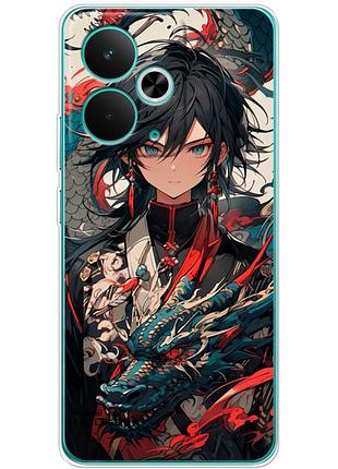 Чохол силіконовий з картинкою на realme 14t (аніме, anime)