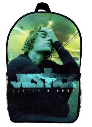Рюкзак джастин бибер (school gear bag justin bieber 01) черный, 39 х 27 х 14 см