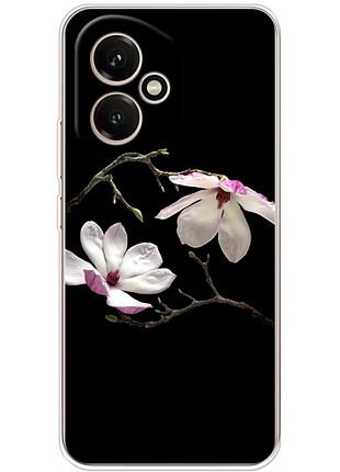 Чехол силиконовый с картинкой на huawei honor 400 (цветок, монголия)