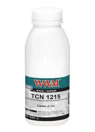 Тонер wwm для canon np-1215 бутль 190г black (th03-1)