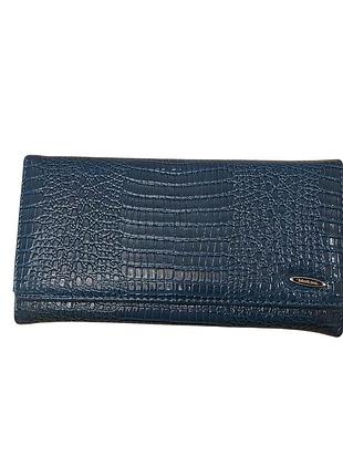 Кошелек женский купюрник синий 838 a blue