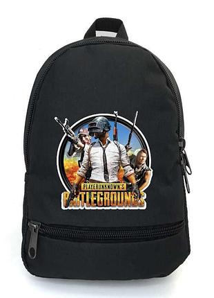Рюкзак детский пубг батлграундс pubg battlegrounds cappuccino toys (0010-black) черный, размер 35 х 28 х 13 см