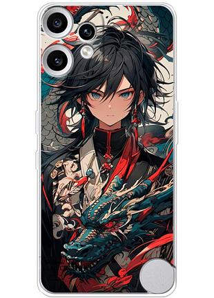 Чехол силиконовый с картинкой на nothing cmf phone 2 pro (аниме, anime)