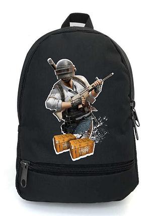 Рюкзак детский пубг батлграундс pubg battlegrounds cappuccino toys (004-black) черный, размер 35 х 28 х 13 см