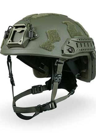Баллистический шлем shc lite gen 3 – super high cut, композит, nij iiia олива