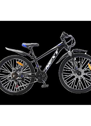 Crossbike велосипед crossbike next 2025 26" 12" черный-синий