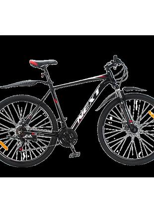 Crossbike велосипед crossbike next 2025 29" 22" черный-красный