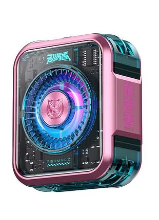 Мобильный кулер охлаждения nubia redmagic magnetic liquid cooler 5 pro pink