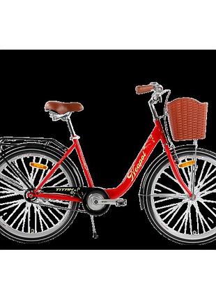 Titan велосипед titan neapol 26" 18" красный