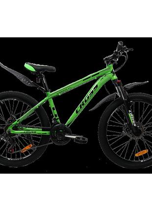 Cross велосипед cross hunter 24" 12.5" зелений