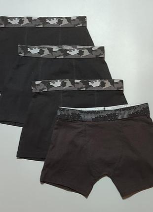 Трусы боксеры primark 6-7 лет 122 см 4шт.