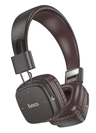 Навушники bluetooth бездротові hoco w56 накладні з мікрофоном brown