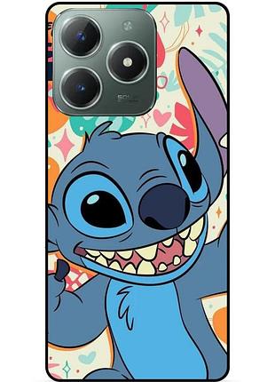 Силіконовий бампер чохол для infinix hot 40 (x6836) з малюнком stitch стіч