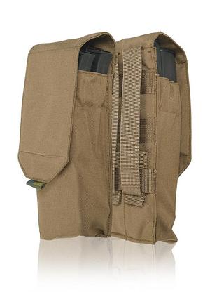 Подсумок под 2 магазина kiborg gu double mag pouch койот