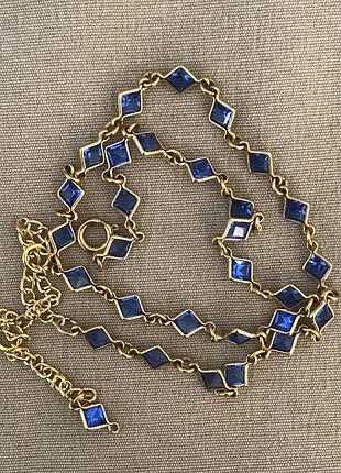Ланцюжок чокер базель кристали swarovski