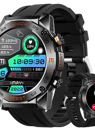 Смарт часы lige h60 black (пульсоксиметр, разговор)