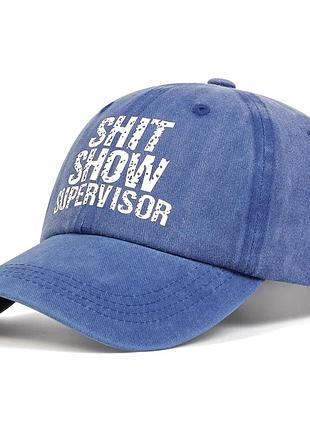 Кепка / бейсболка shit show supervisor