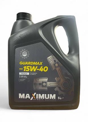 Масло моторное maximum guardmax 15w40 sg/cd_ 5л