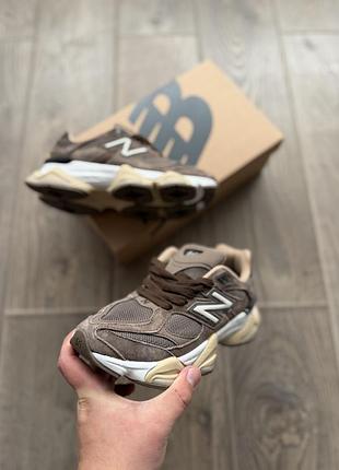 Жіночі кросівки new balance 9060 mushrooms brown