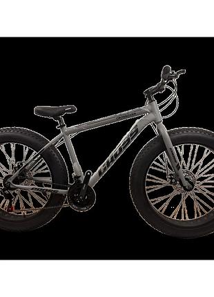 Cross велосипед cross crossover rigid 2025 26" 19" сірий