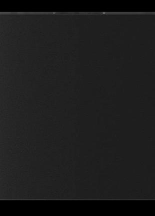 Ajax centerbutton (1-gang) vertical black кнопка