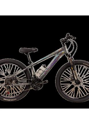 Cross велосипед cross evolution 26" 13" сірий