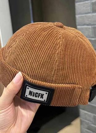 Кепка без козырька / шапка бини / docker cap / докерка