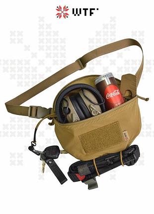 Coyote brown fanny pack harpy